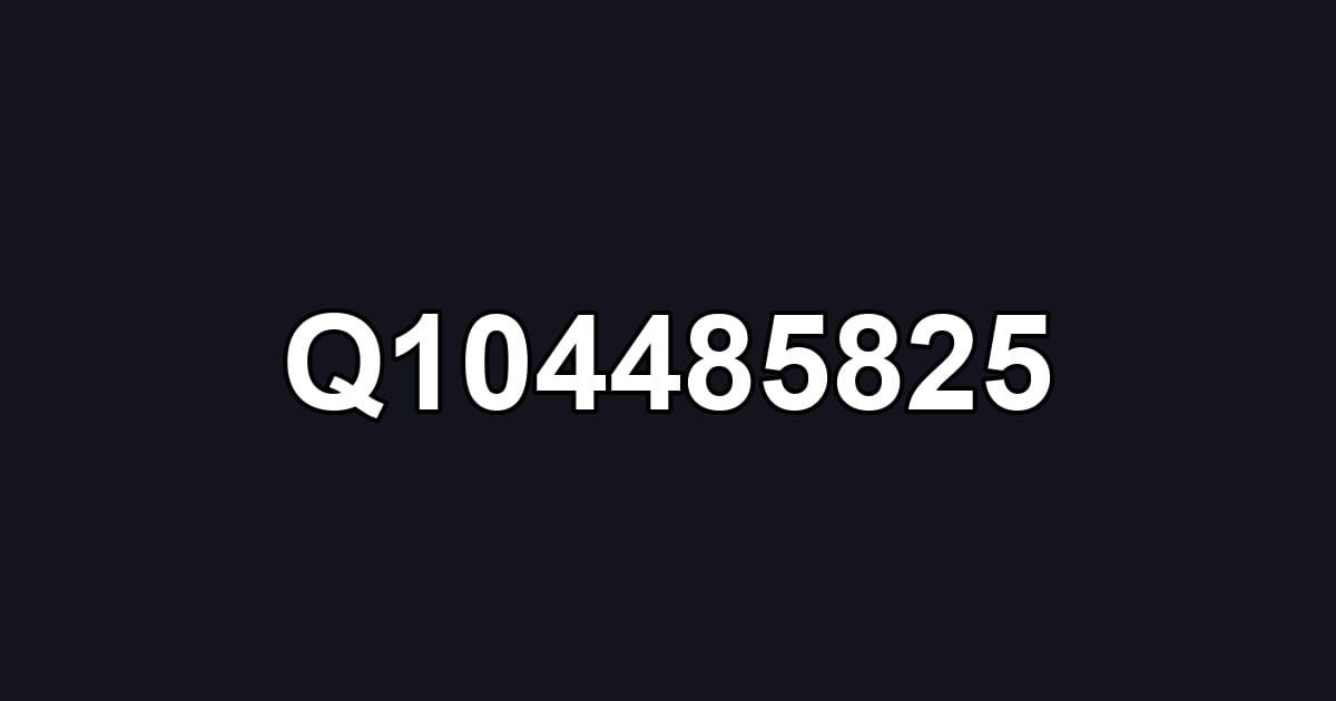 Q104485825