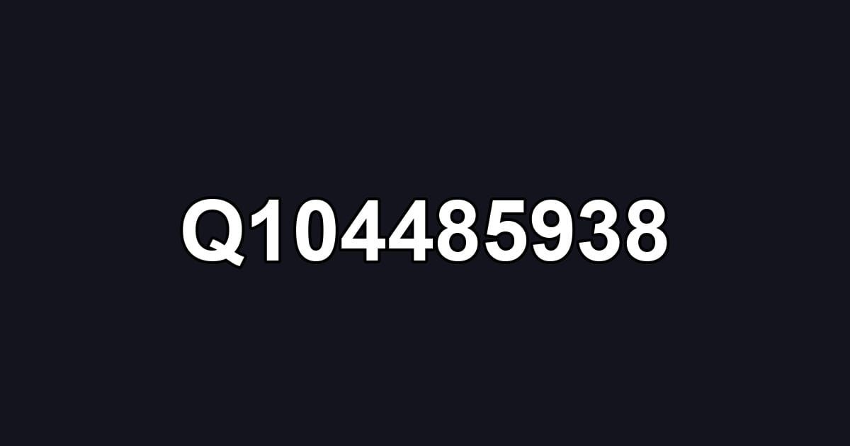 Q104485938