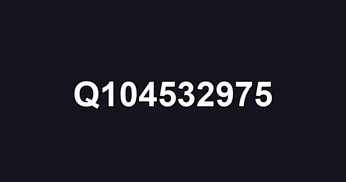 Q104532975