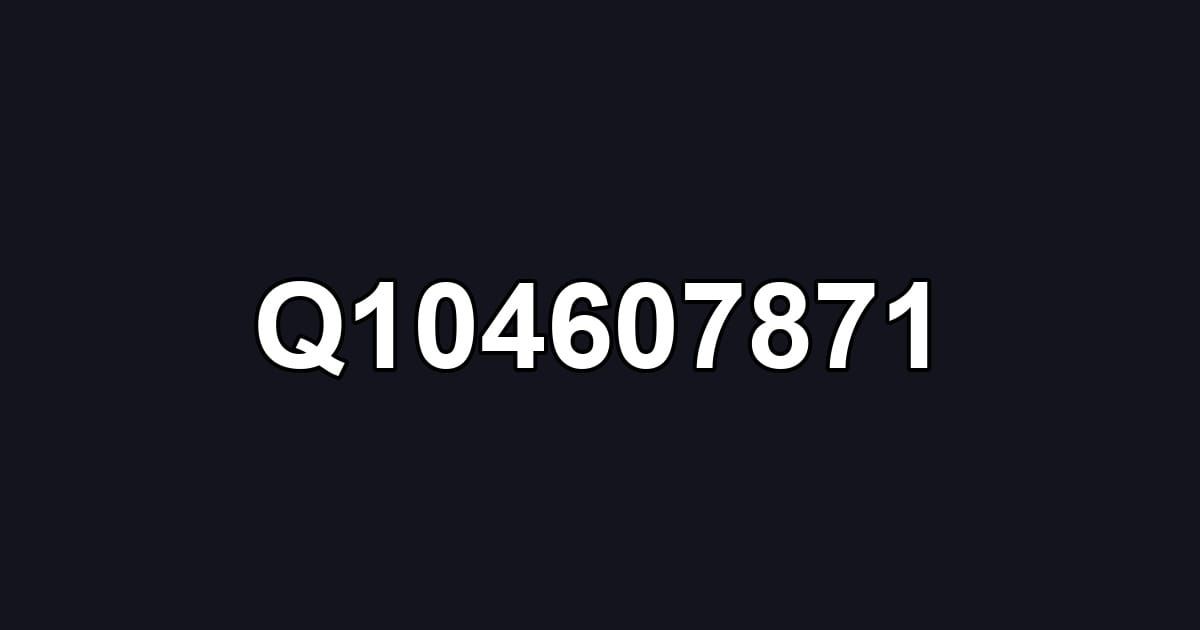 Q104607871