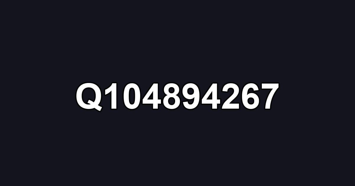 Q104894267