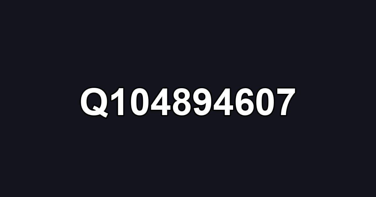 Q104894607