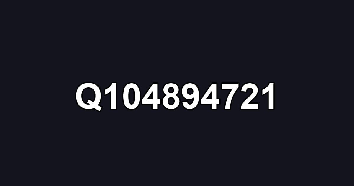 Q104894721