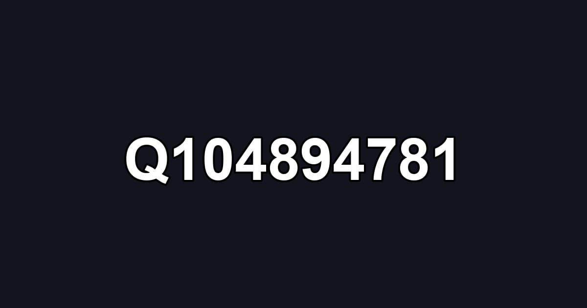 Q104894781