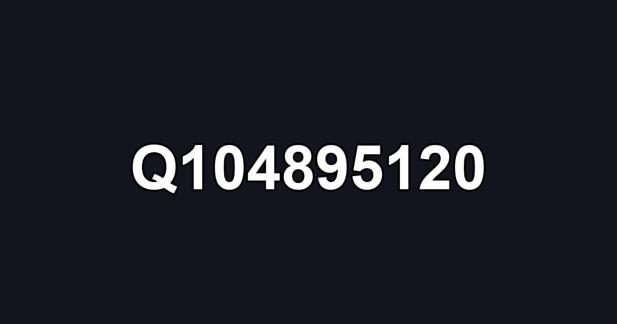 Q104895120