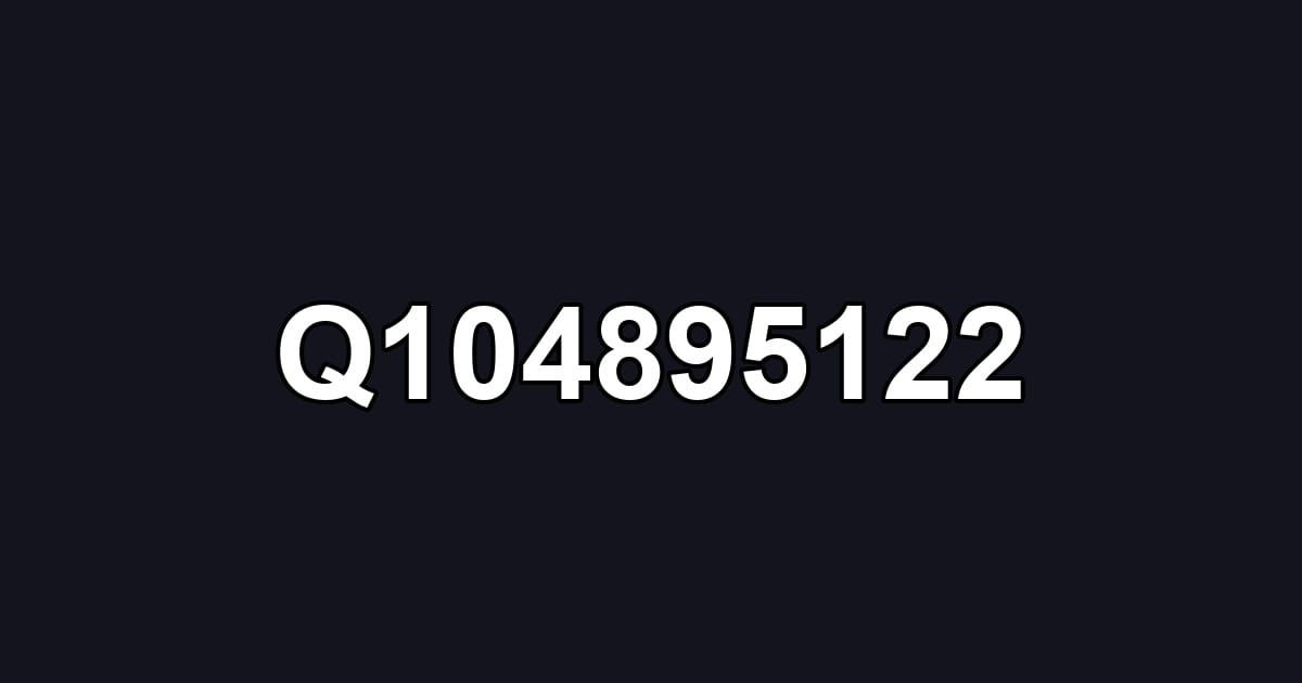 Q104895122