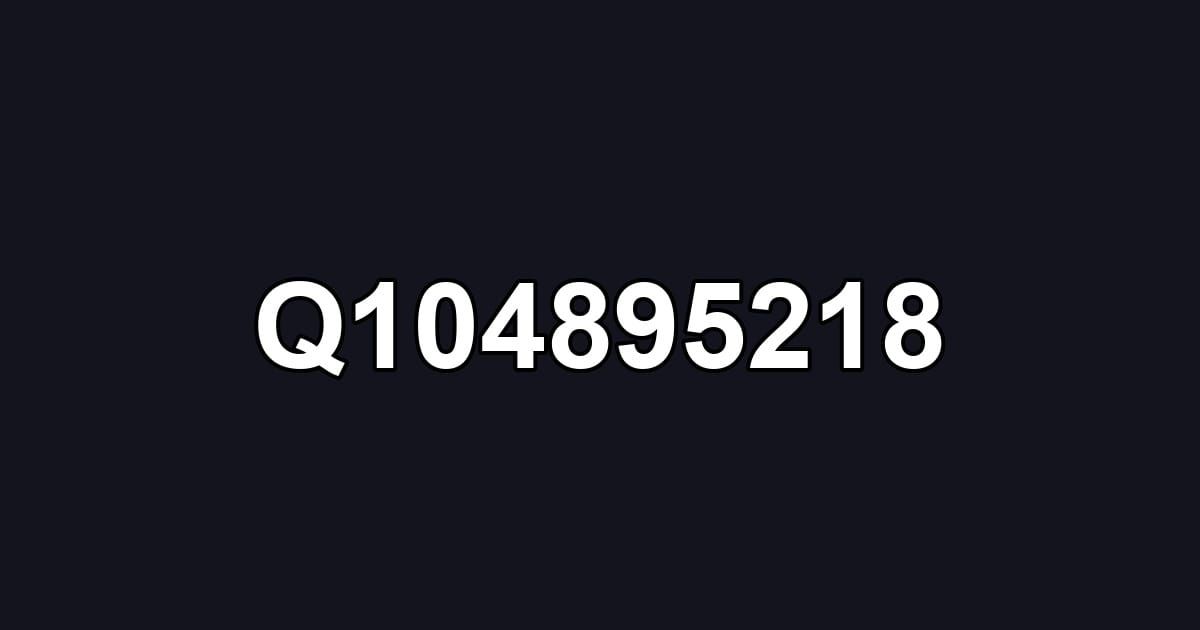 Q104895218