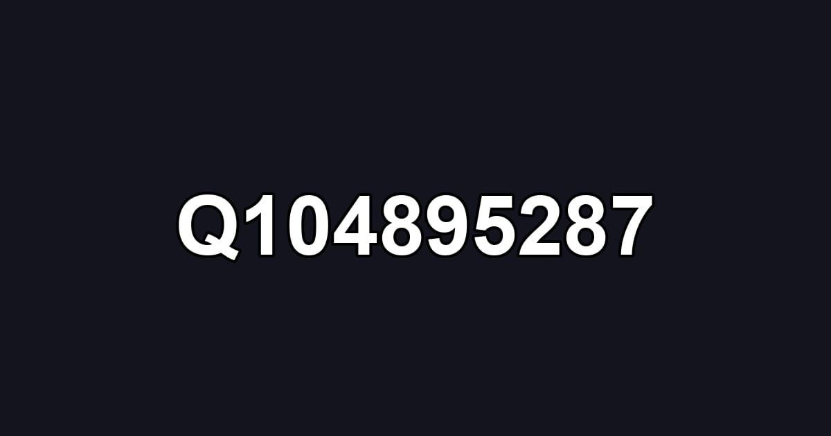 Q104895287