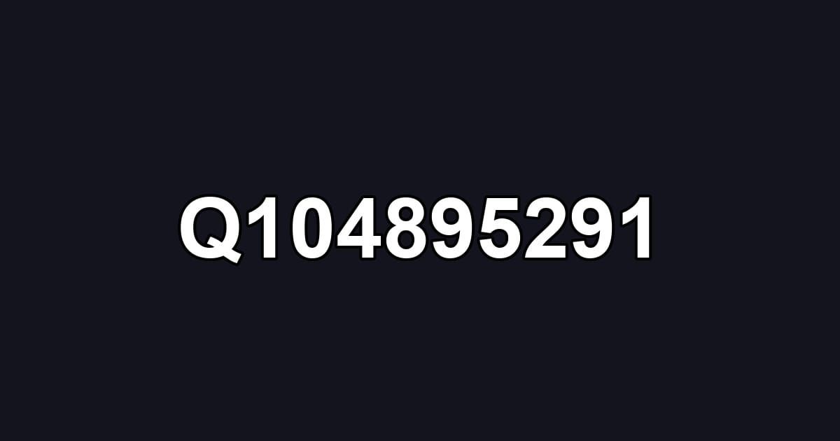 Q104895291