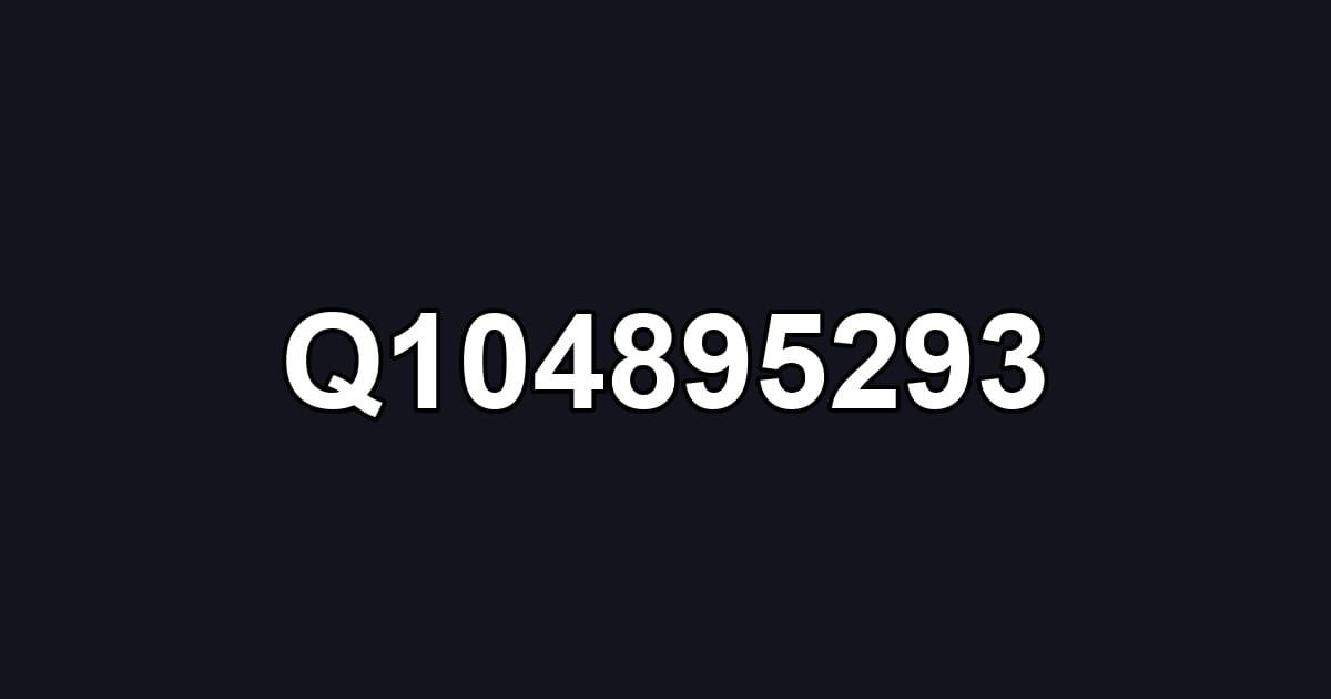 Q104895293