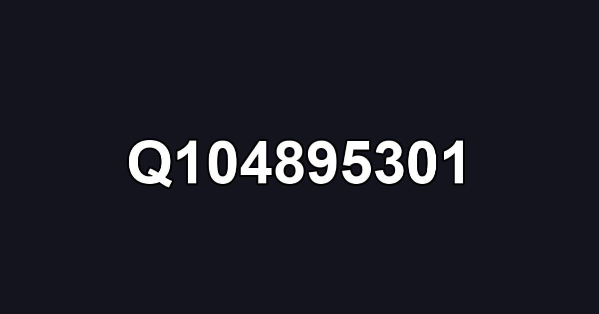 Q104895301