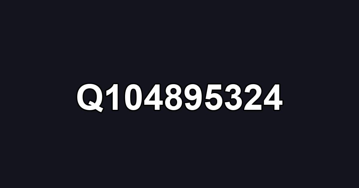 Q104895324