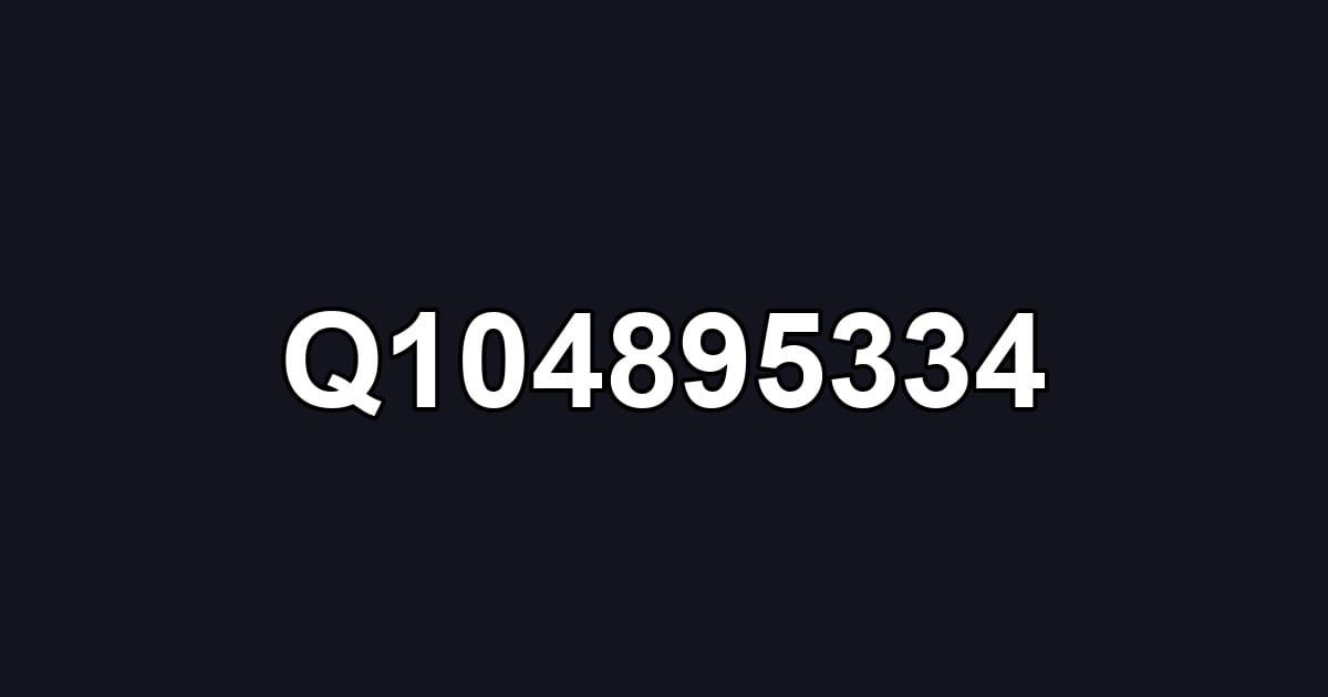 Q104895334