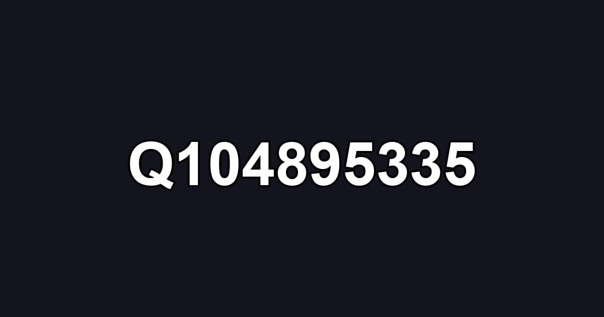 Q104895335