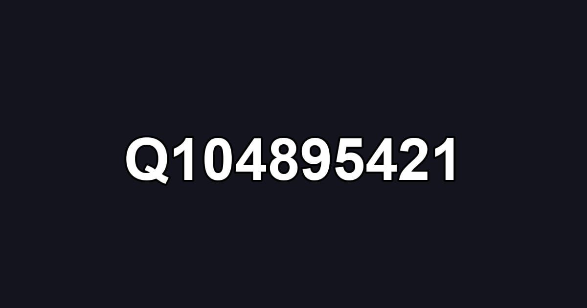 Q104895421