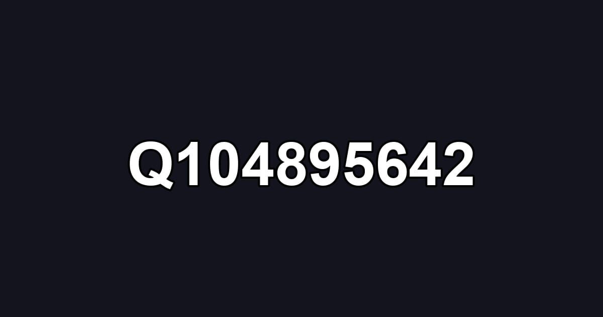 Q104895642