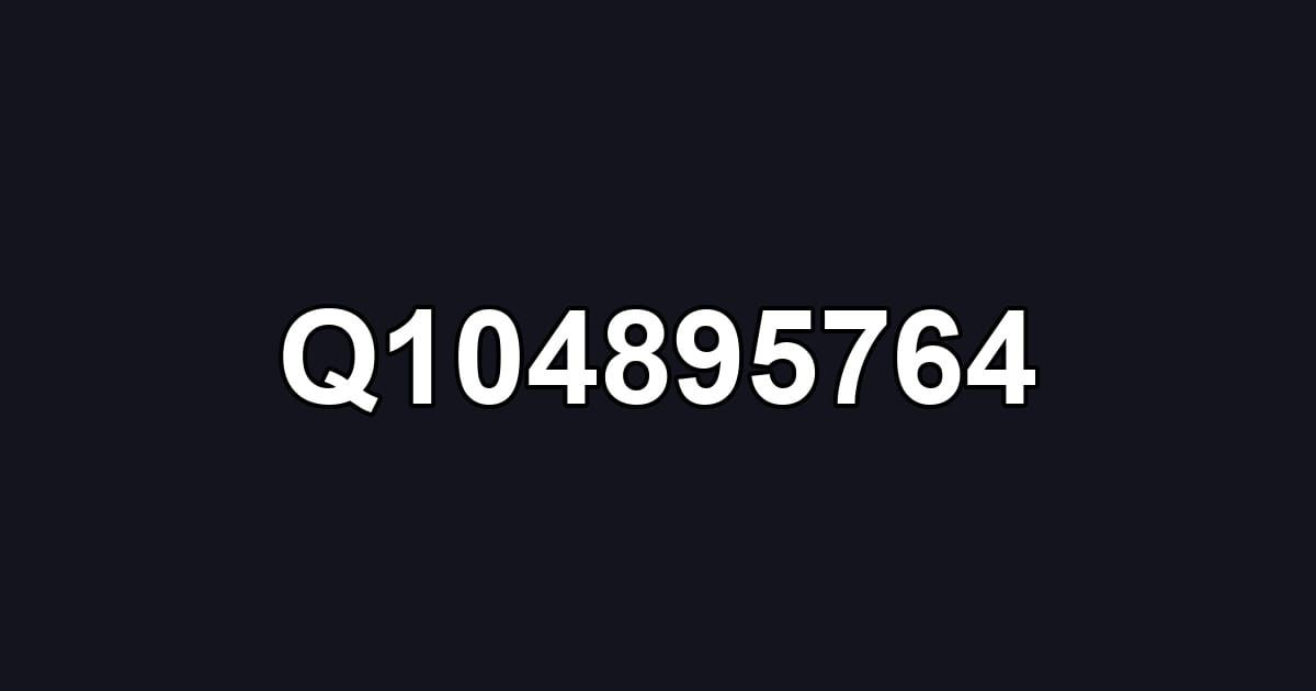 Q104895764