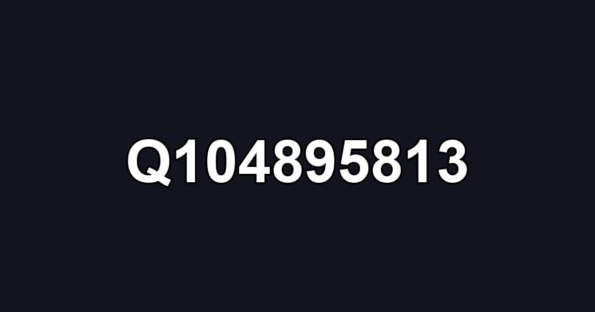 Q104895813