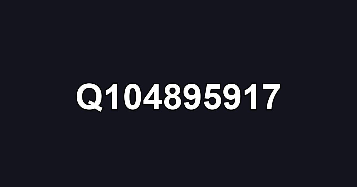 Q104895917