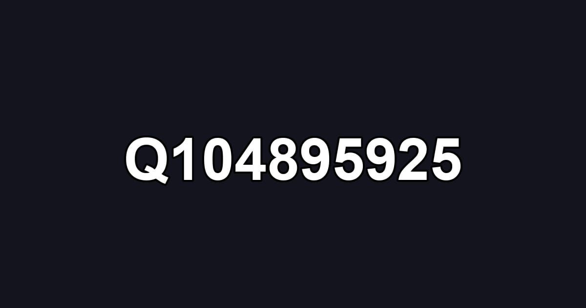 Q104895925