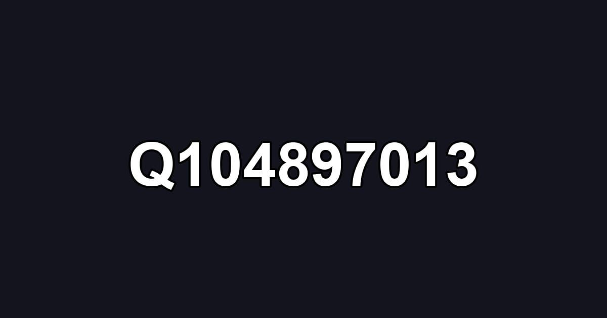 Q104897013