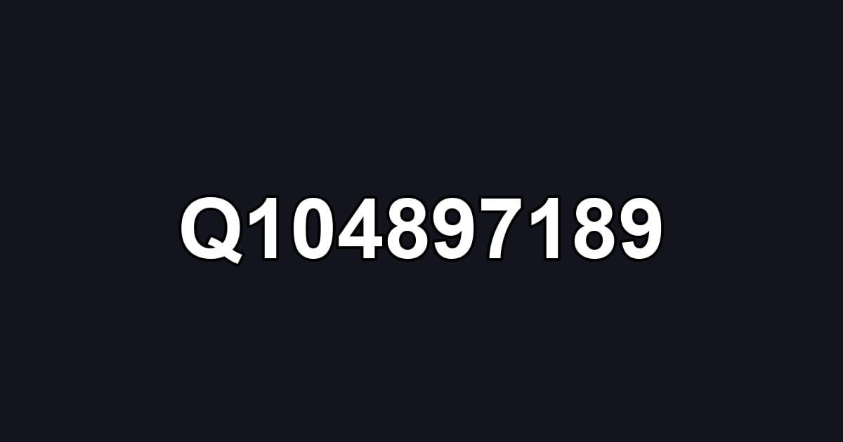 Q104897189