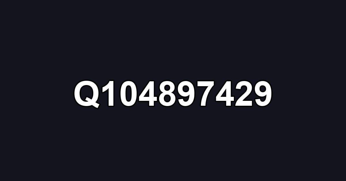 Q104897429