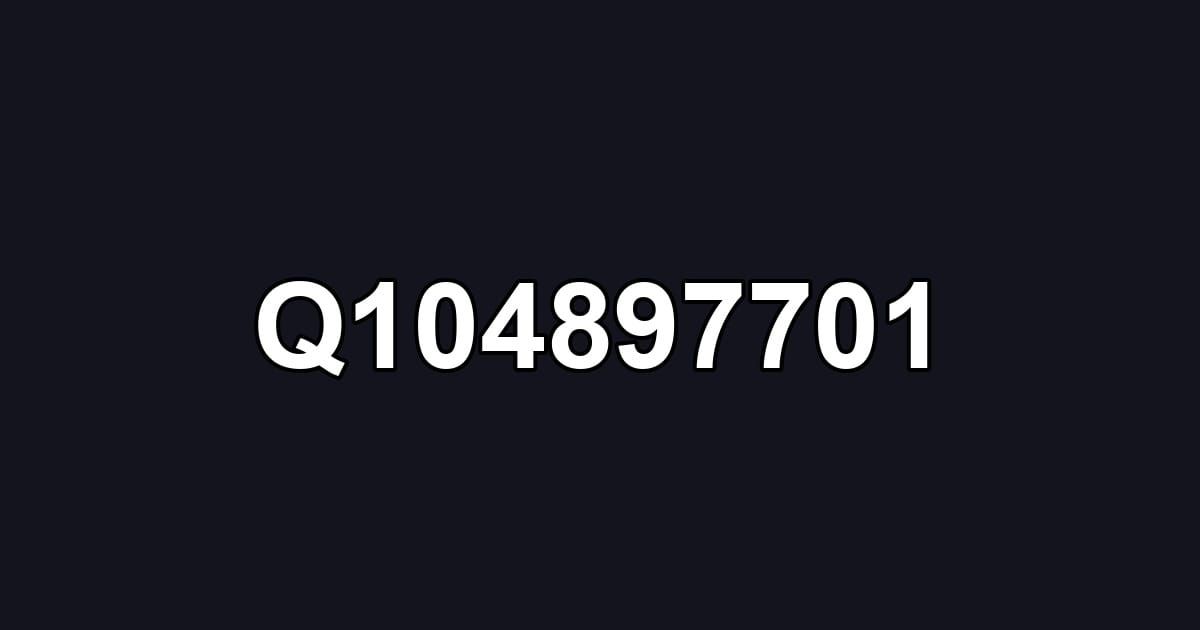Q104897701