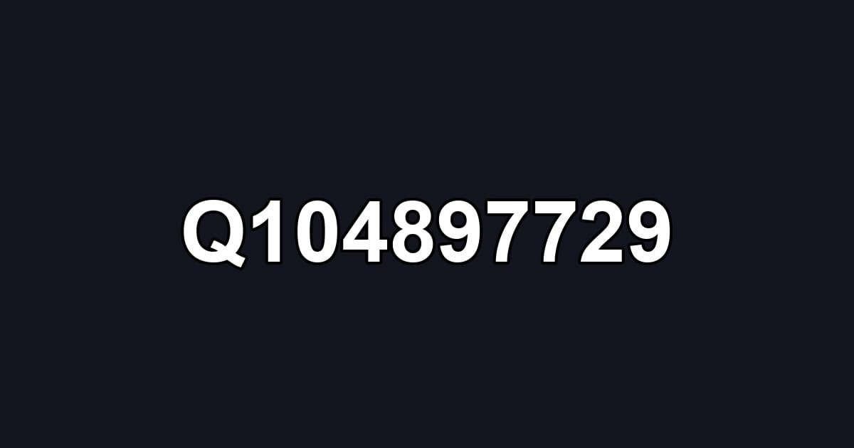 Q104897729