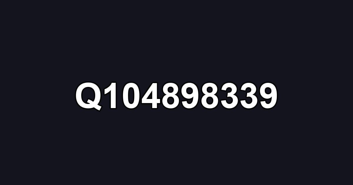 Q104898339