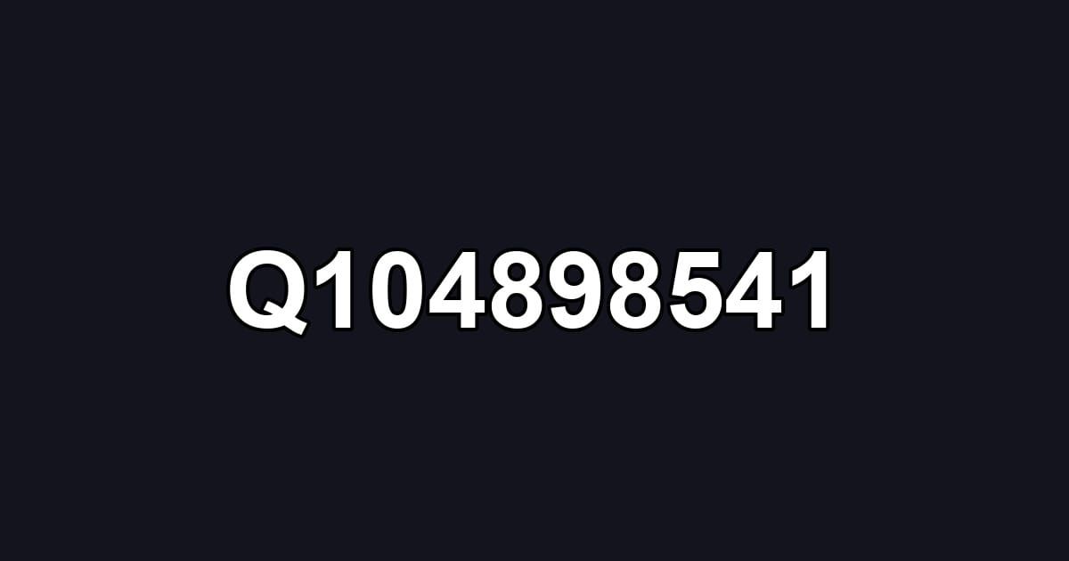 Q104898541