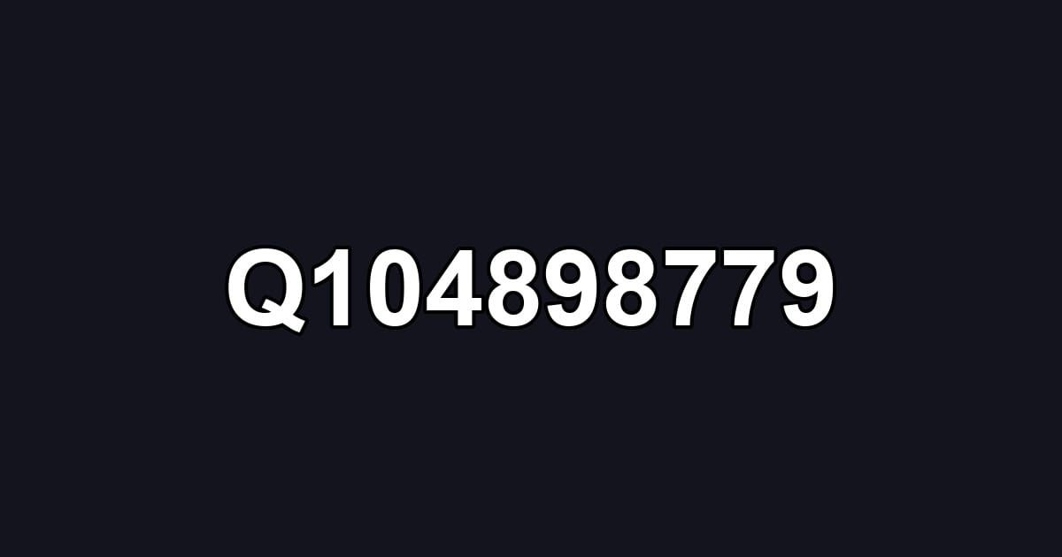 Q104898779