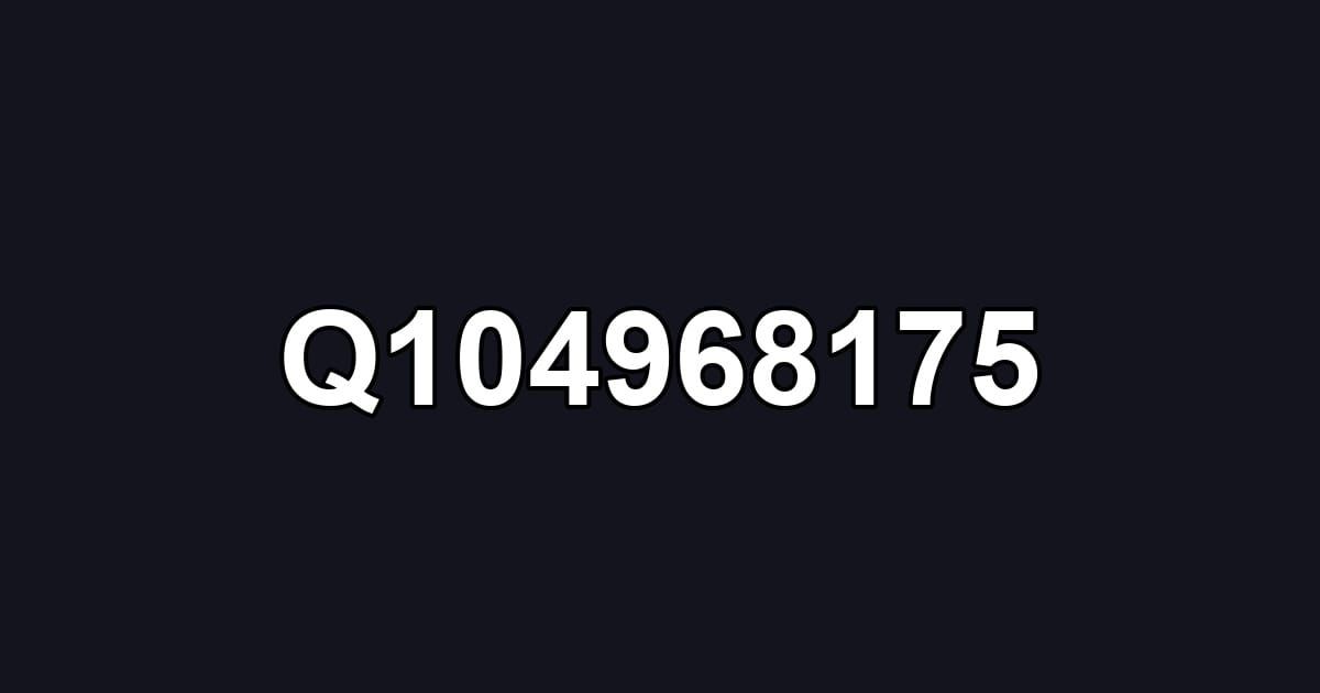 Q104968175