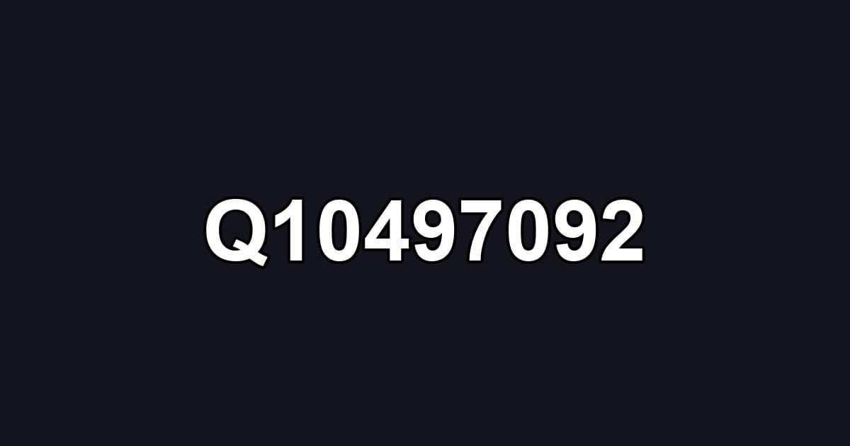 Q10497092