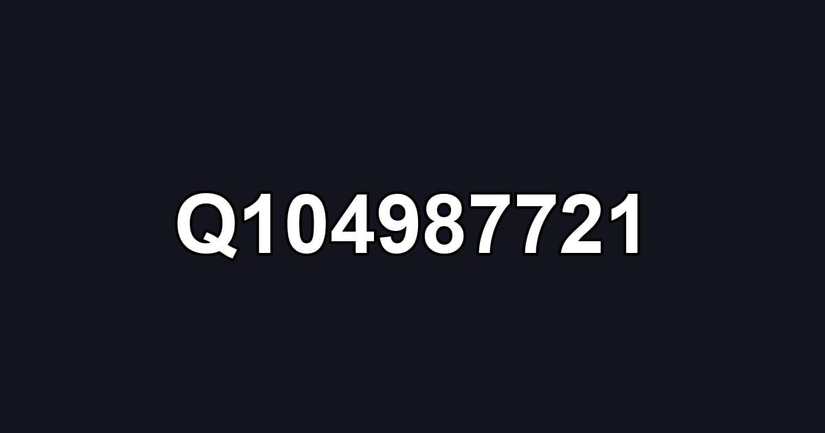 Q104987721