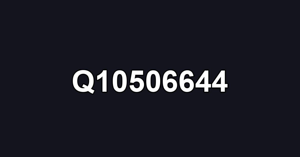 Q10506644