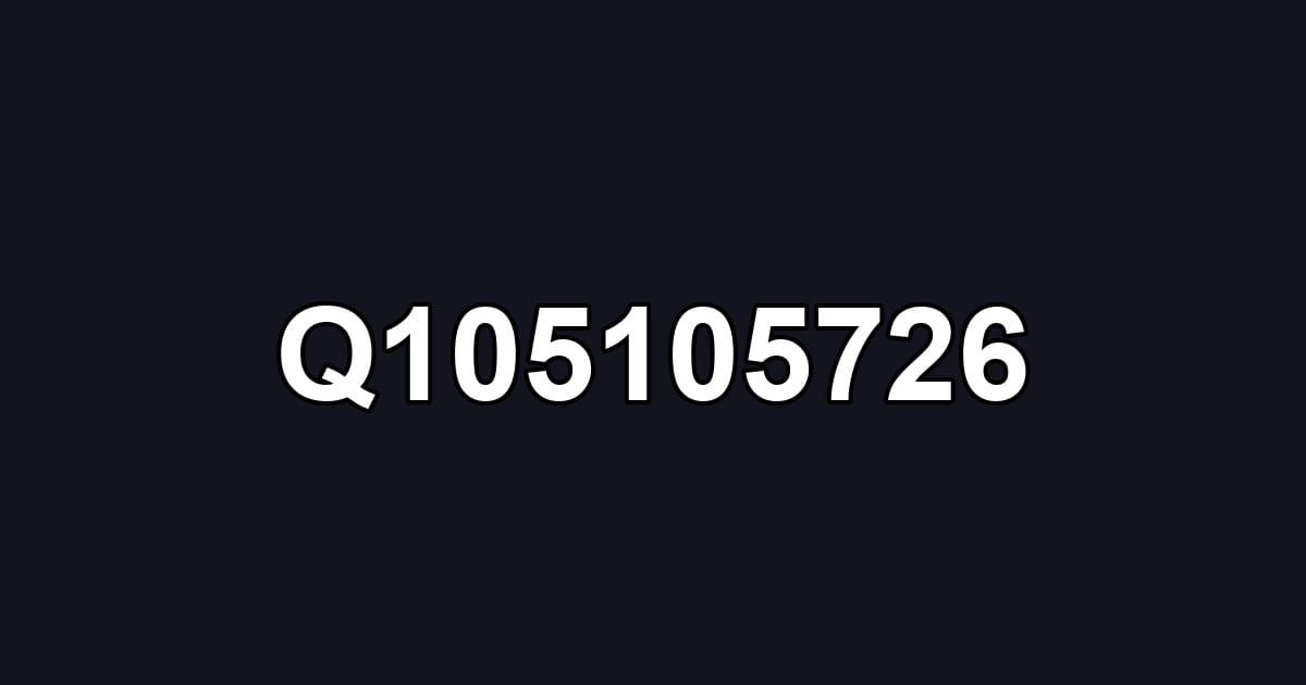 Q105105726