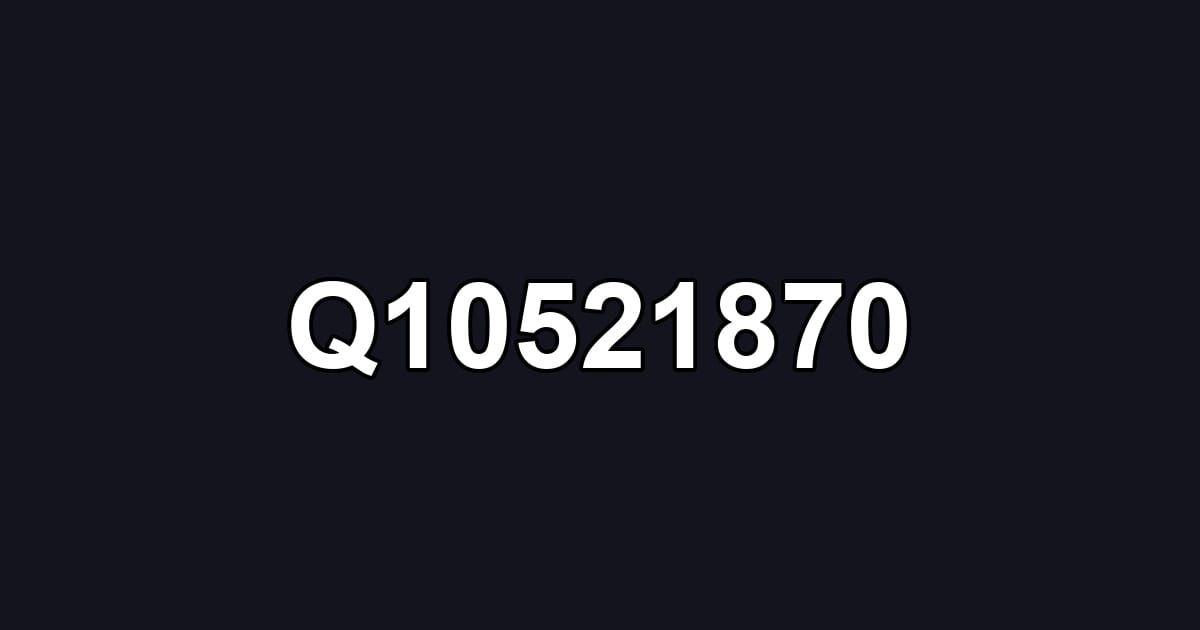 Q10521870