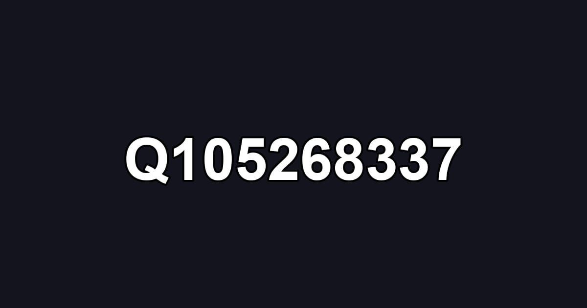 Q105268337