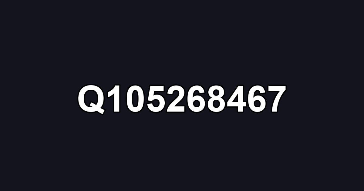 Q105268467