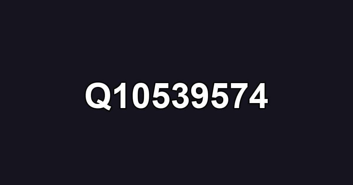 Q10539574