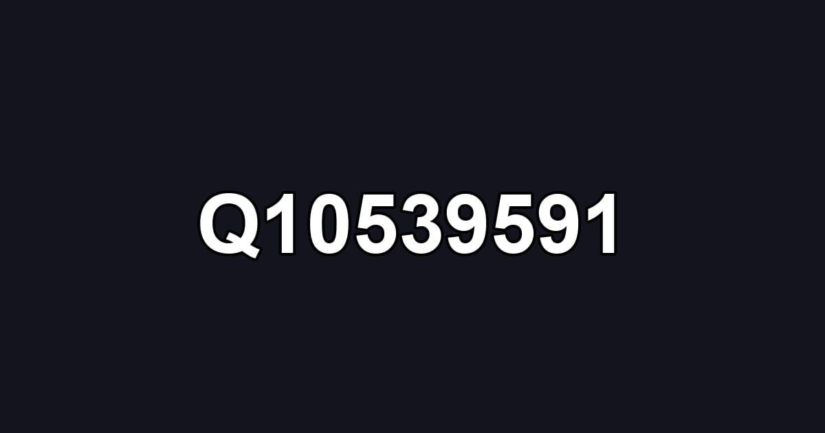 Q10539591