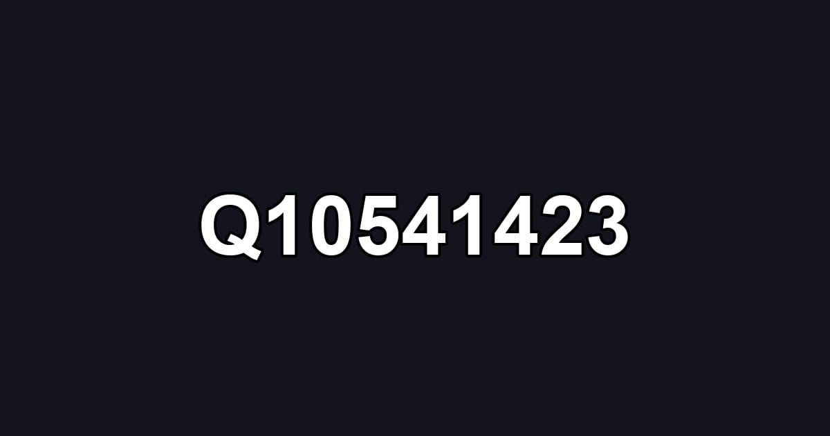 Q10541423