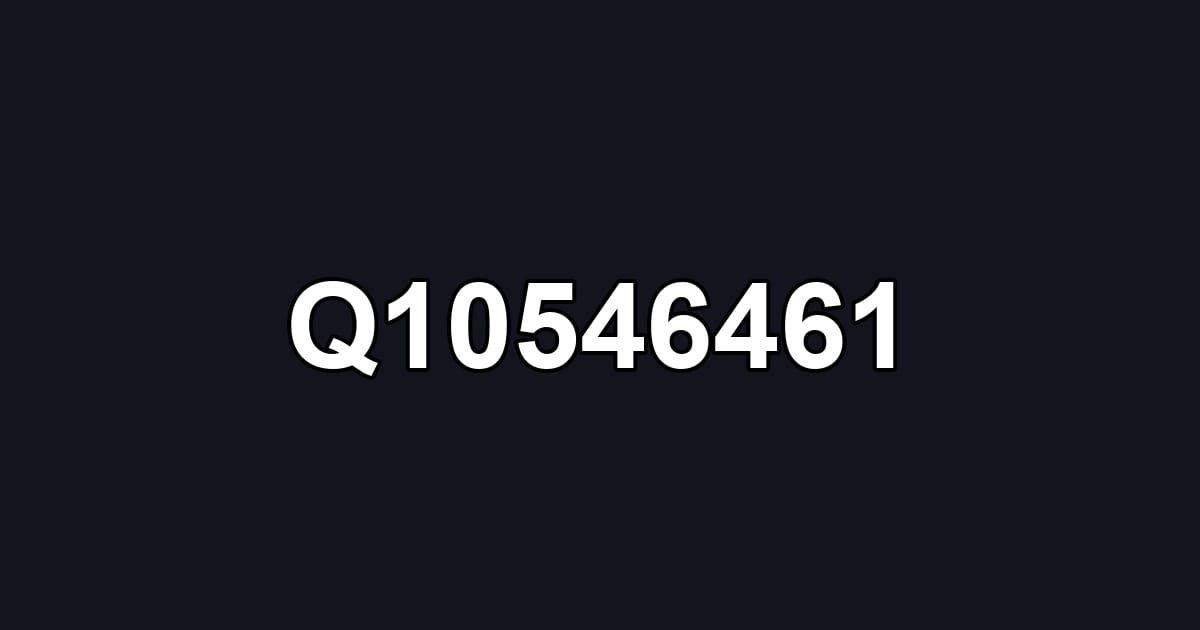 Q10546461
