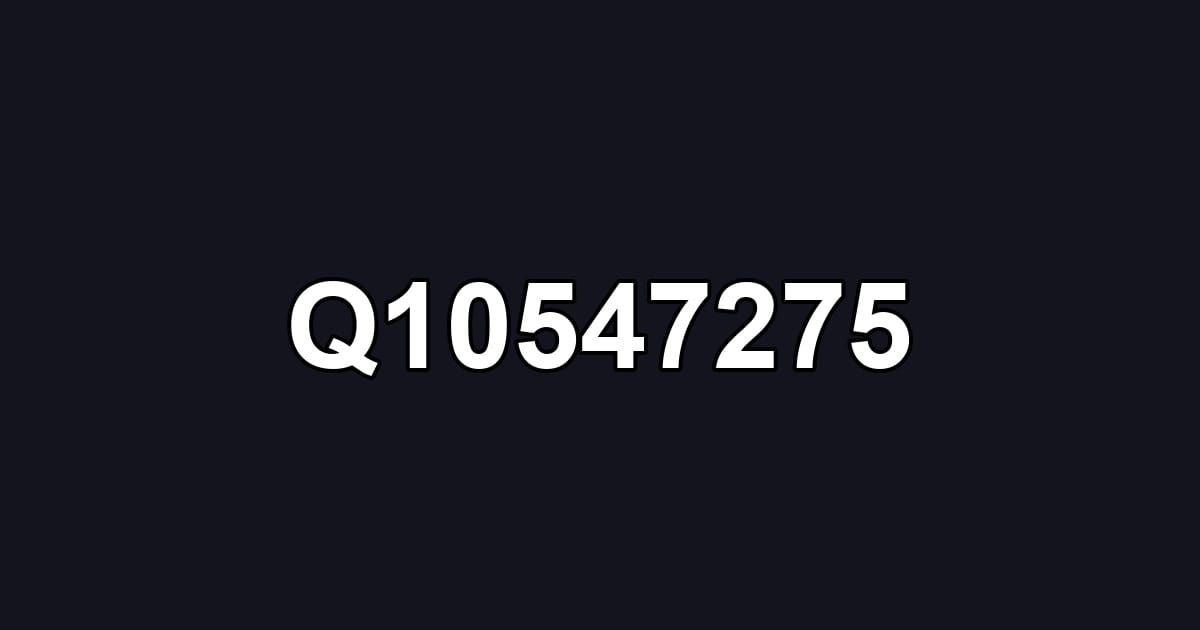 Q10547275