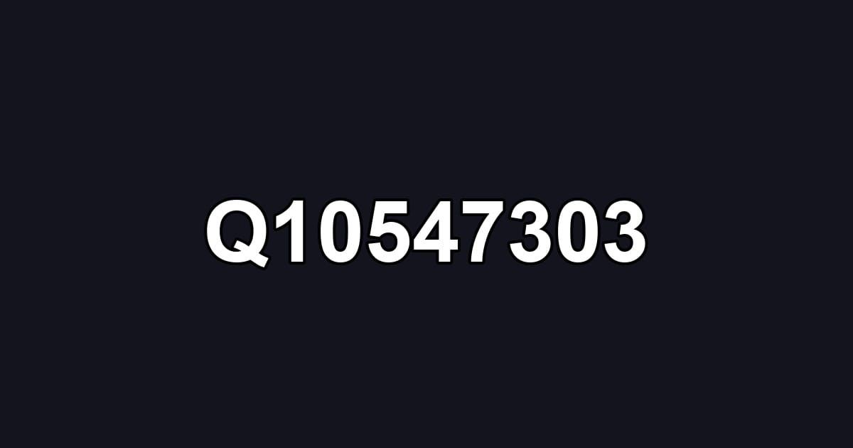 Q10547303