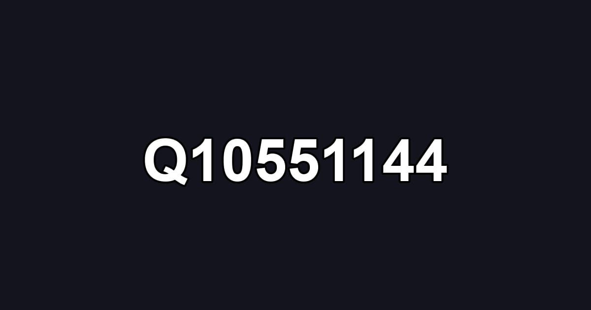 Q10551144