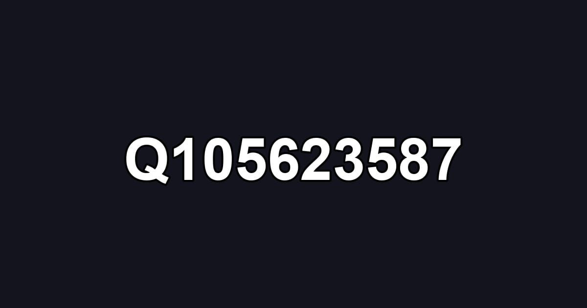 Q105623587