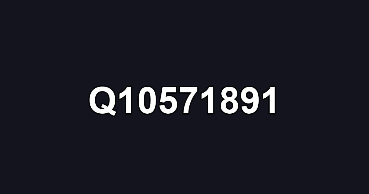 Q10571891
