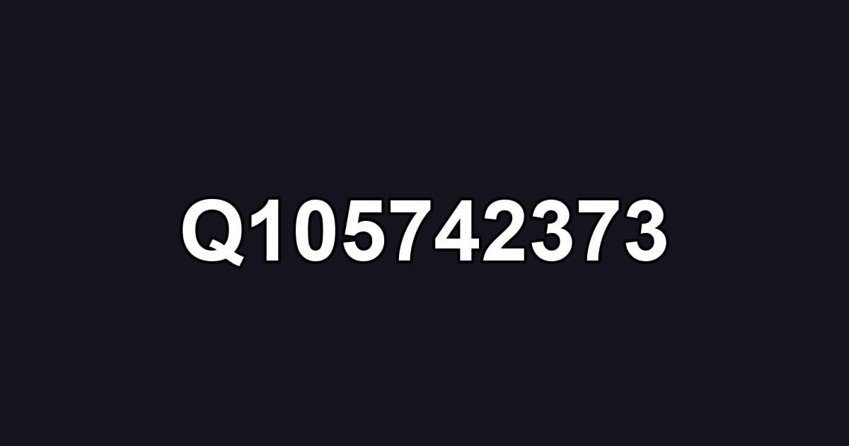 Q105742373